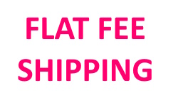  Flat Fee Shipping